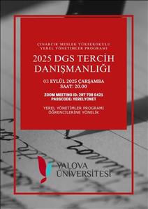 2025 DGS Tercih Danışmanlığı