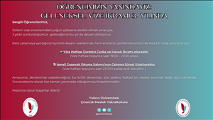 GELENEKSEL VİZE İKRAMI 3. YILINDA