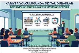 Çınarcık MYO’da Gelecek Planları: Kariyer Merkezi Öğrencilerle Buluştu