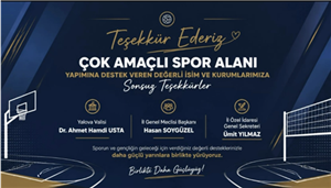 “Çok Amaçlı Spor Alanı” Projemiz Yatırım Kapsamına Alındı